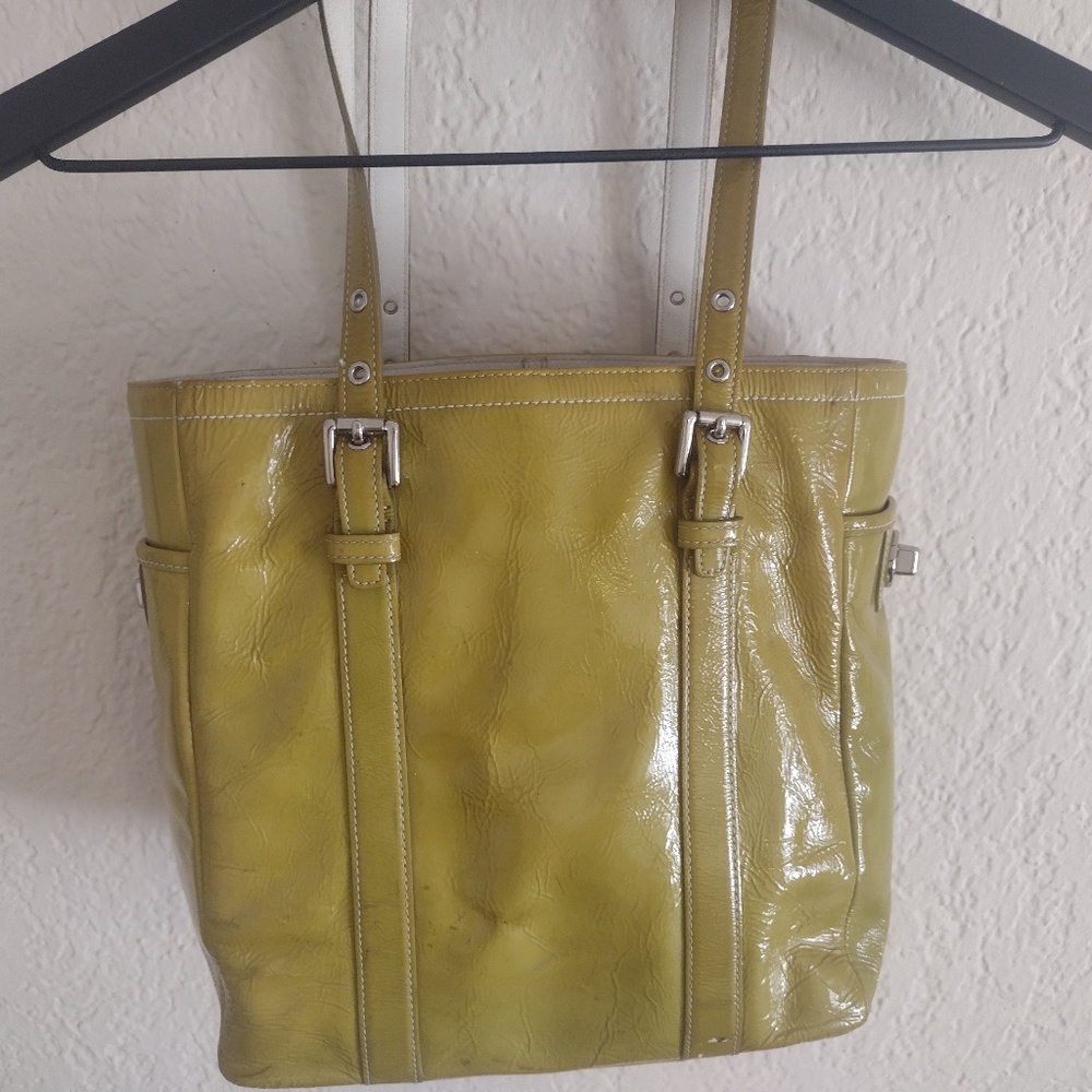 Coach Patent Leather Purse - Picture 11 of 16
